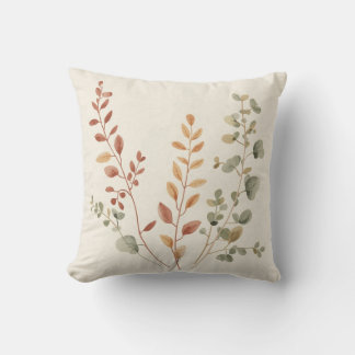 Almofada Minimalist Botanical Branches Decorative Pillow