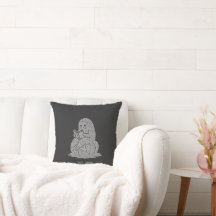 Minimalist Grunge Ghost Reading Book on Pumpkin 