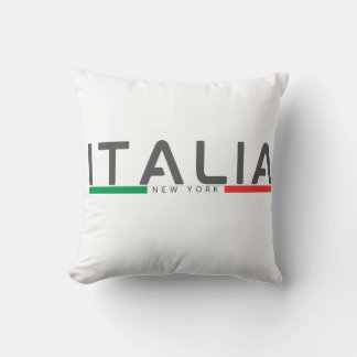 Almofada Minimalist Italy Flag New York italian 