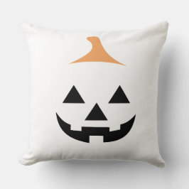 Almofada Minimalist Scary Pumpkin