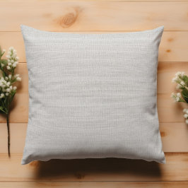 Almofada Minimalista Moderna em Branco com Burlap 