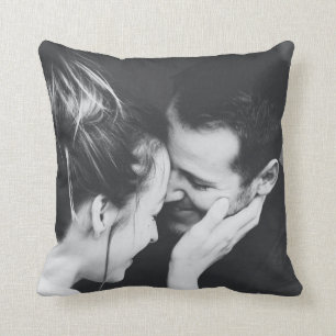 Almofada Minimalista Moderno Elegante Casamento Foto Comple