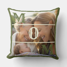 Almofada Minimalista Presente de Mãe com Foto Personalizada