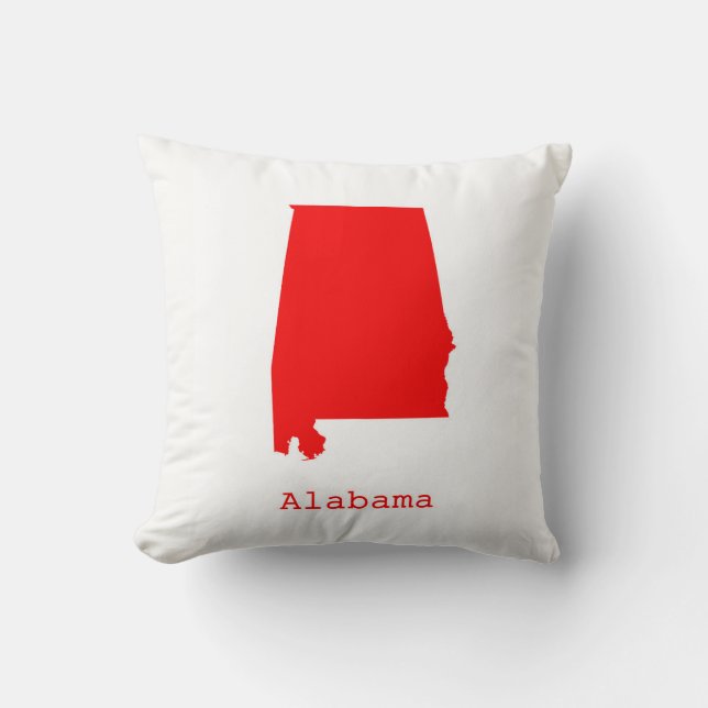 Almofada Mínimo Alabama Estados Unidos (Frente)