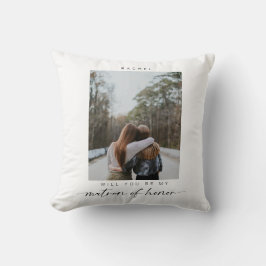 Almofada Mínimo Você será minha Matriz de Honra Foto Chic