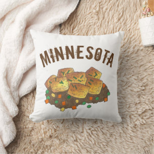 Almofada Minnesota Hot Dish Tater Tot Casserole Hotdish