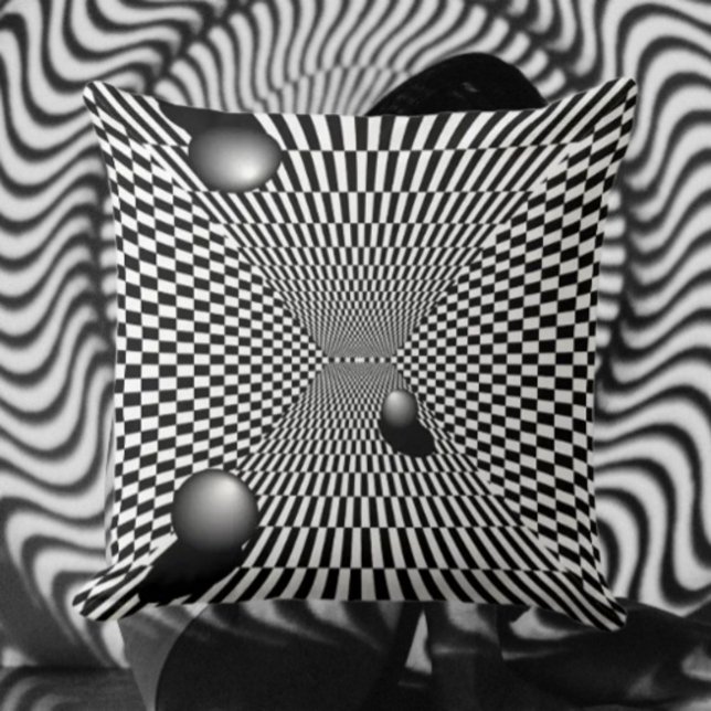 Almofada Miragem Monocromática (Criador carregado)