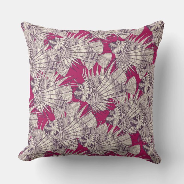 Almofada mirtilidade de peixe (Frente)