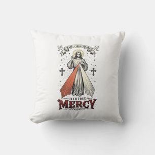 Almofada Misericórdia Divina Jesus Eu Confio em Você Camise
