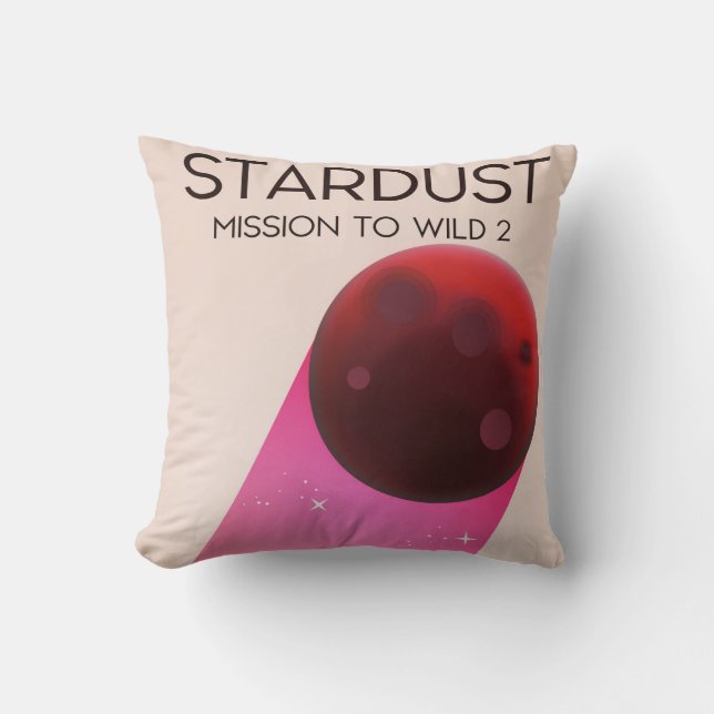 Almofada Missão Stardust ao Cometa Wild 2 (Frente)