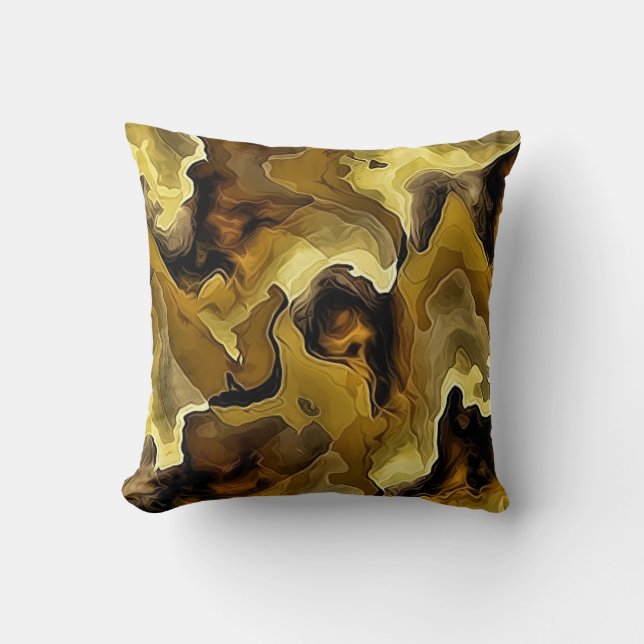 Almofada Mistura dourada (Frente)