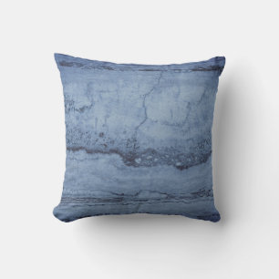 Almofada Misture Blue abstrato Granite