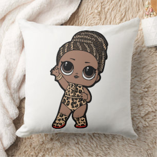 Almofada Moda Delight de Crianças Fofas - Macacão estampado