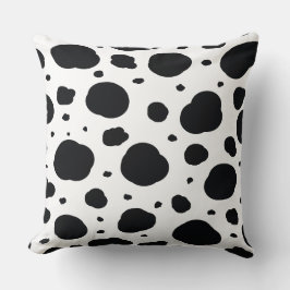 Almofada modelo animal preto branco-dalmaciano-moderno