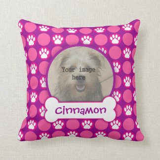 Almofada Modelo da foto dos pontos do "filhote de cachorro"