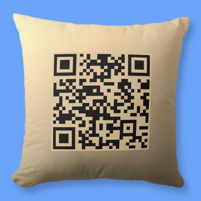 Almofada Modelo de código QR instantaneamente editável | Fa (Criador carregado)