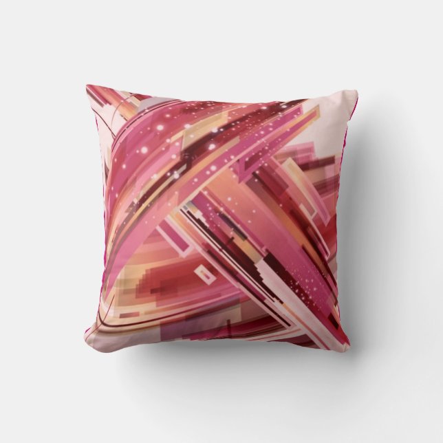 Almofada Modelo Travesseiro decorativo de Monograma Moderno (Frente)