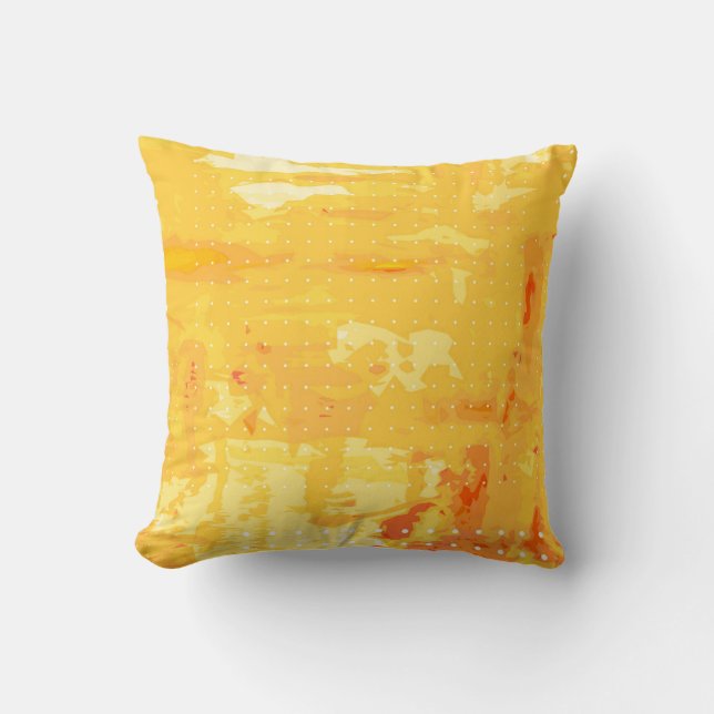 Almofada Modern abstract background of bright brush strokes (Frente)