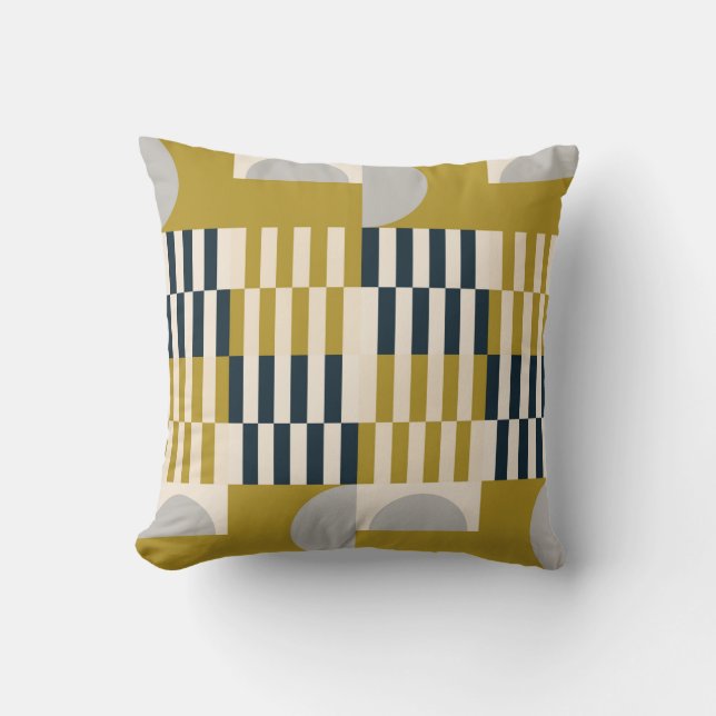 Almofada Modern abstract seamless geometric pattern with se (Frente)