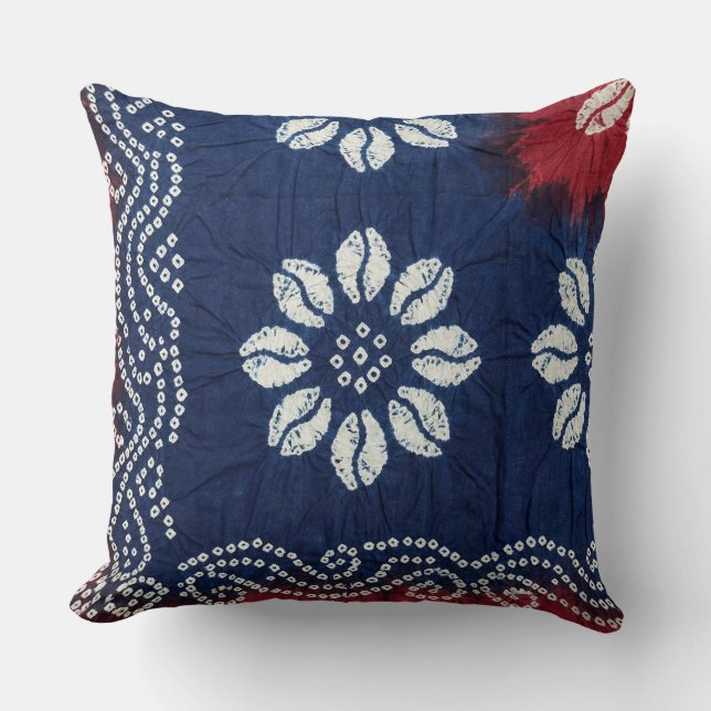 Almofada Modern blue elegant stylish contemporary chic (Frente)