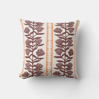 Almofada Modern botanical flora bohemian rustic tribal