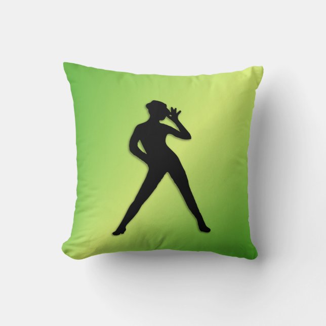 Almofada Modern Dance Green (Frente)