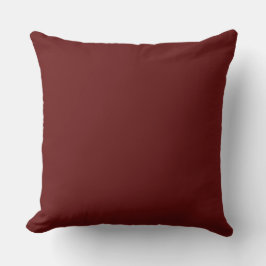 Almofada Modern Maroon Throw Pillow