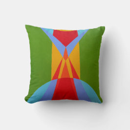 Almofada Modern Multicolor Expressions Throw Pillow