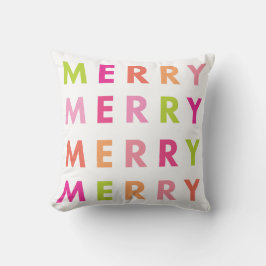 Almofada Modern Neon Felry Travesseiro decorativo de Natal