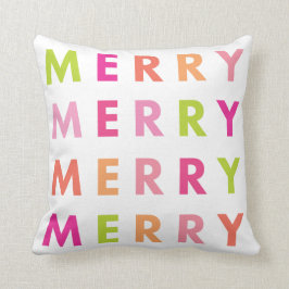Almofada Modern Neon Felry Travesseiro decorativo de Natal