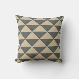 Almofada Modern Neutral Scandinavian Pattern Throw Pillow