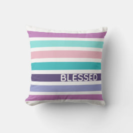 Almofada Modern Pastel Strike Christian BLESSED