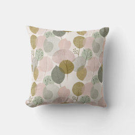 Almofada Modern Spring Botanical Throw Pillow
