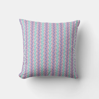 Almofada Modern Wavy Abstract Pattern Throw Pillow
