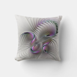 Almofada Moderna Figura de Fantasia Tímida Abstrata Arte Fr