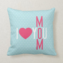 Almofada Moderno Eu Te Amo Mãe