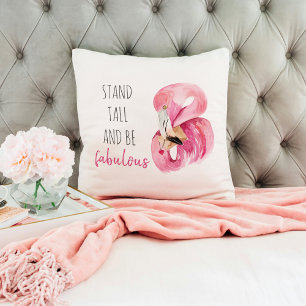 Almofada Moderno Exótico Altura E Fabuloso Flamingo BE