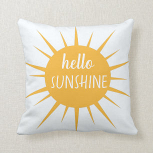 Almofada Moderno Olá Sunshine