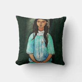 Almofada Modigliani Alice Vintage - Pintura de arte