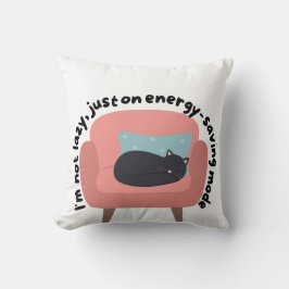 Almofada Modo de poupança de energia Design de Cat - Cozy e