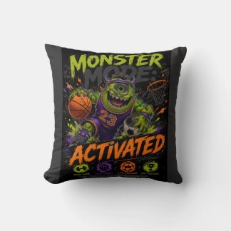 Almofada Modo Monstro Ativado – Monstro do Esporte Basquete