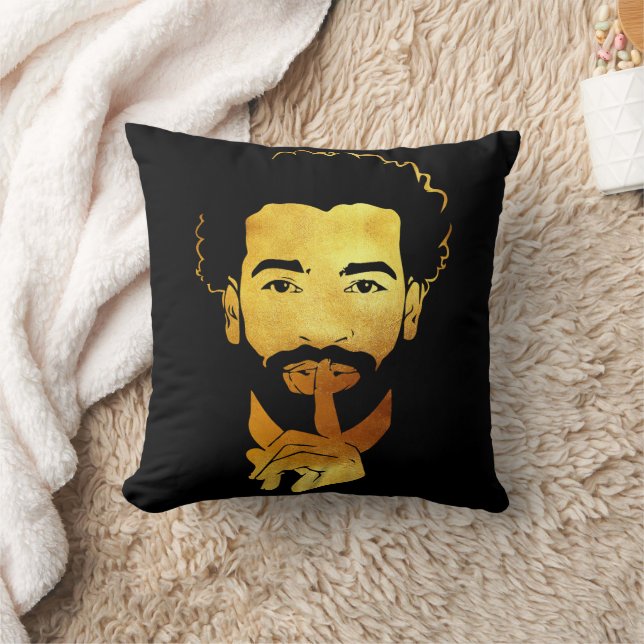 Almofada Mohamed Salah, o futebol do rei egípcio (Cobertor)