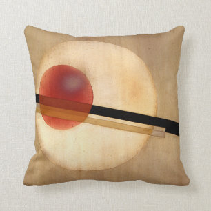 Almofada Moholy-Nagy abstrato trabalho de arte - AL 3