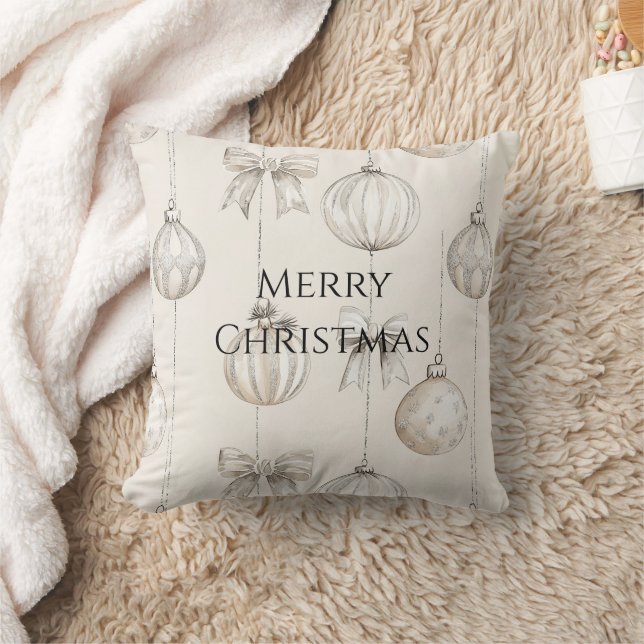 Almofada Molas de Natal Russo Chic (Cobertor)