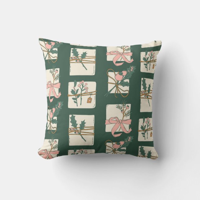 Almofada Molhos de Presente Festivo (Frente)