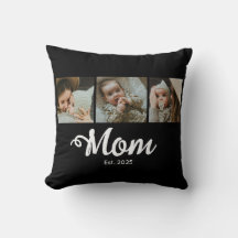 Mom Established Modern Bold Script Black 3 Photo