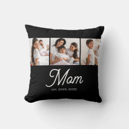 Almofada Mom Established Script Black 3 Photo