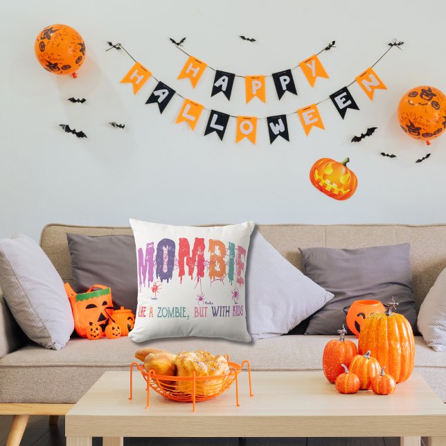 Almofada Mombie Trendy Spider Kids Zombie (Mombie Throw Pillow)