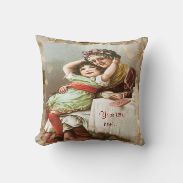 Almofada Momentos com a avó (Frente)