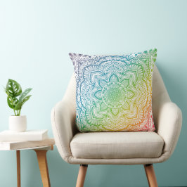 Almofada Momijigari Mandala Throw Pillow